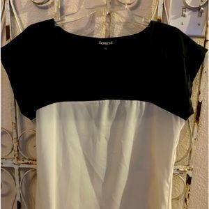 Express short sleeve blouse